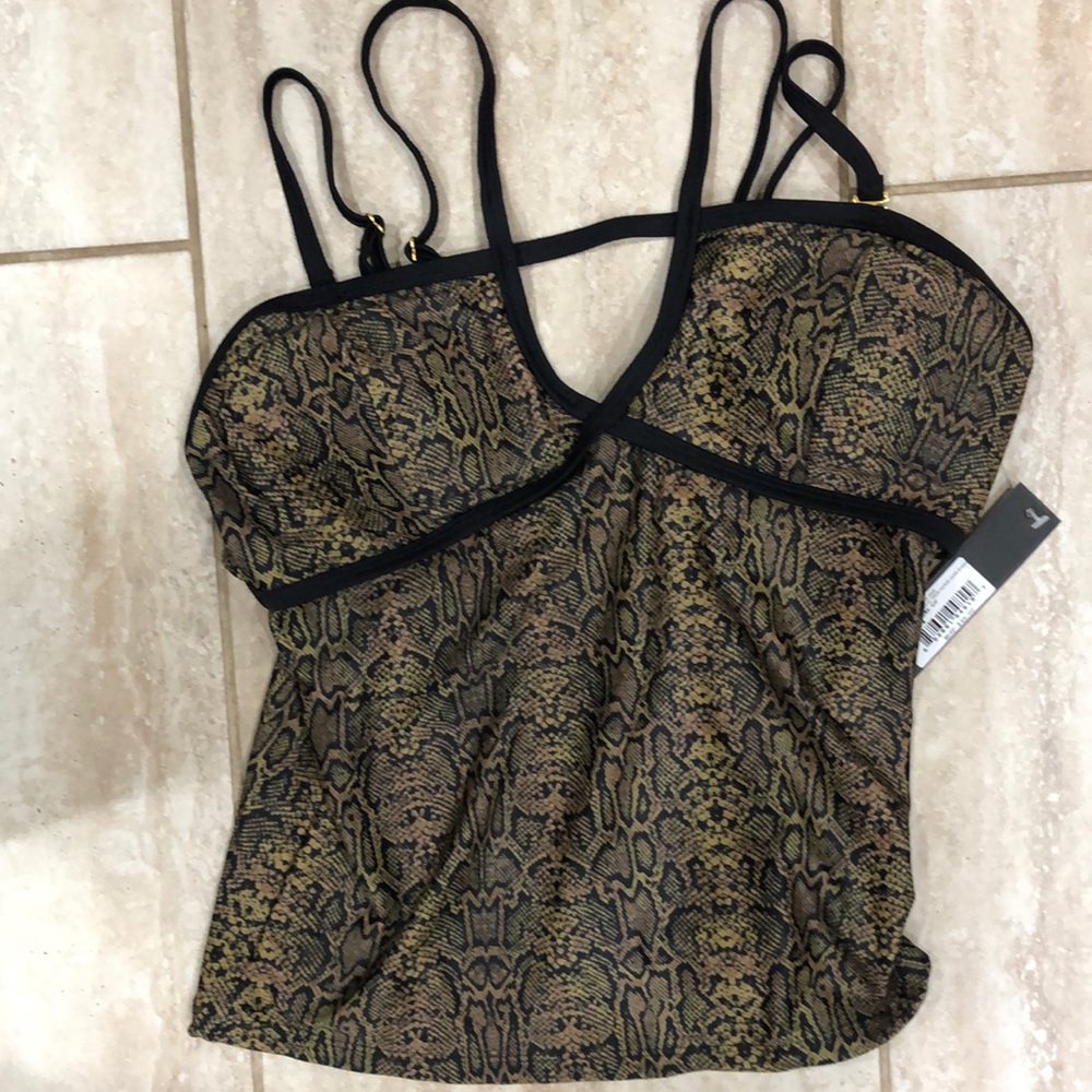 Nicole Miller NWT tankini top